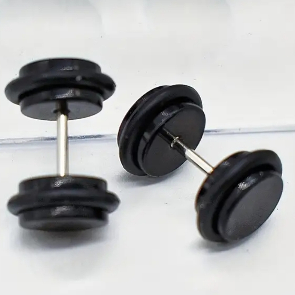Fake Plug Earrings - Picture 2 of 6